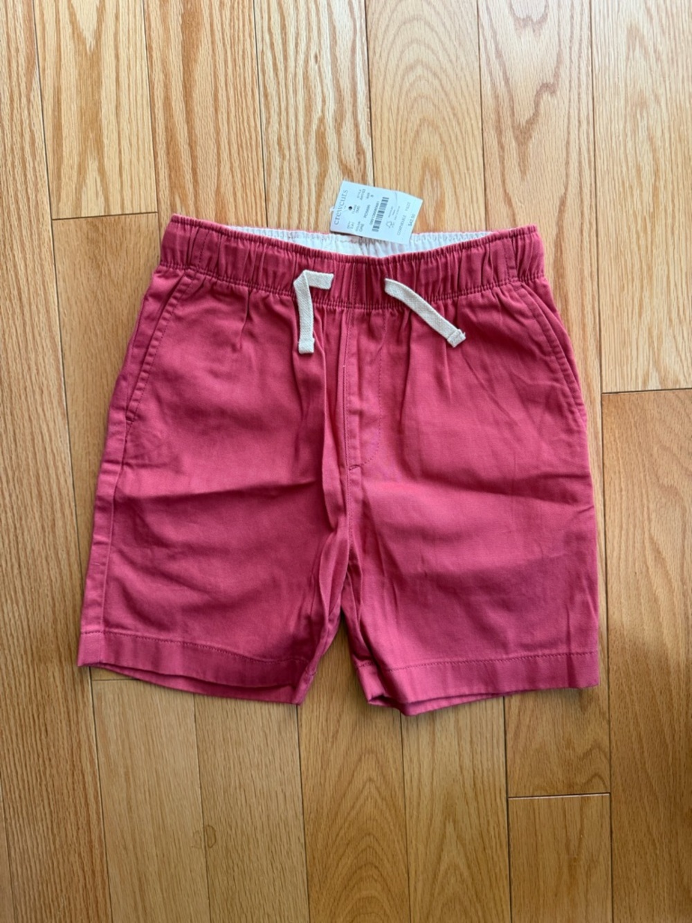 Crewcuts Kids Salmon Drawstring Shorts
